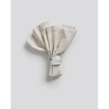 Μονόχρωμη Πετσέτα Φαγητού Γαλλική Γωνία Zelina 50x50cm 50x50cm Natural