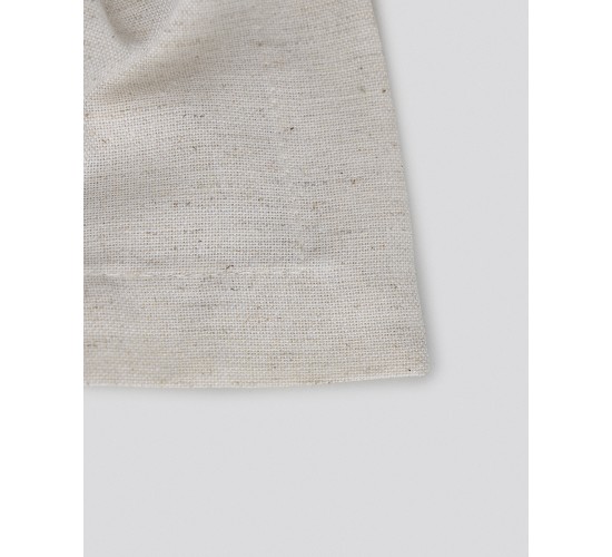 Μονόχρωμο Σουπλά Γαλλική Γωνία Zelina 35x56cm Natural