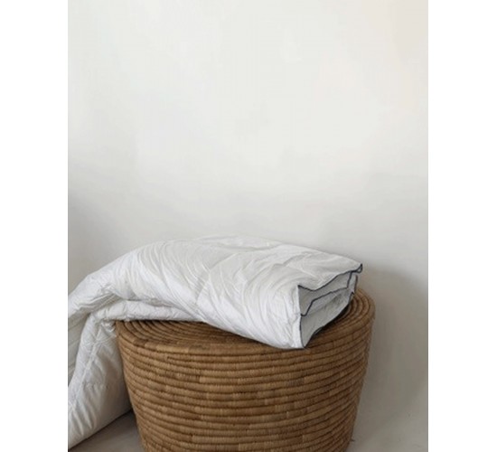 Βαμβακερό Περκάλι Ξενοδοχειακό Λευκό Πάπλωμα Croft Μονή (160x240cm) Άσπρο