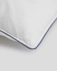 Βαμβακερό Περκάλι Σκληρό Μαξιλάρι Ύπνου Croft 2 Διαστάσεις 50x70cm Άσπρο