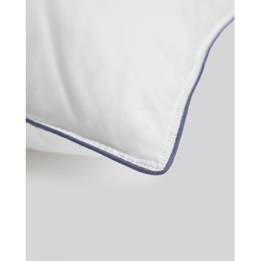 Βαμβακερό Περκάλι Σκληρό Μαξιλάρι Ύπνου Croft 2 Διαστάσεις 50x90cm Άσπρο
