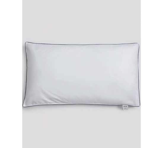 Βαμβακερό Περκάλι Σκληρό Μαξιλάρι Ύπνου Croft 2 Διαστάσεις 50x90cm Άσπρο