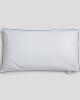 Βαμβακερό Περκάλι Σκληρό Μαξιλάρι Ύπνου Croft 2 Διαστάσεις 50x90cm Άσπρο