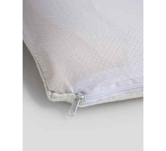 Μαξιλάρι Memory Foam με Bamboo Ύφασμα Εξωτερικά Anosis 40x40cm 40x40cm