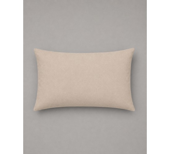 Βαμβακερή Μαξιλαροθήκη Daker II 50x70cm 50x70cm Γκρι - Μπεζ
