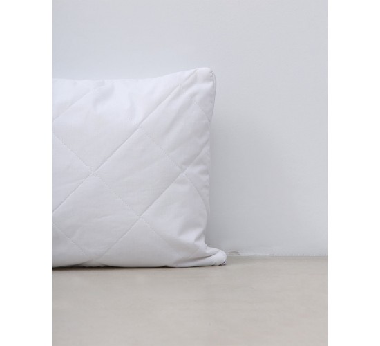 Βρεφικό Προστατευτικό Μαξιλαροθήκης Nefeli 35x45cm Άσπρο