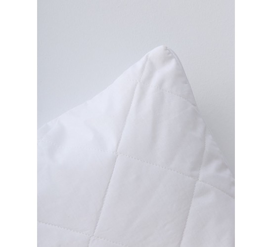 Βρεφικό Προστατευτικό Μαξιλαροθήκης Nefeli 35x45cm Άσπρο