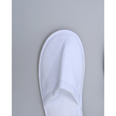 Χειμερινές Κλειστές Βελουτέ Παντόφλες Lana One Size (Παντόφλες επισκεπτών) Άσπρο