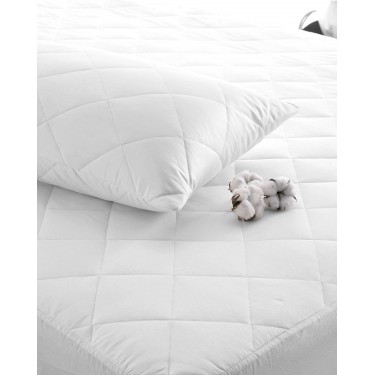 Καπιτονέ επίστρωμα υγιεινής Lisbon Μονή (100x200) Άσπρο