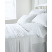 Flat σεντόνι Bungalow Super Υπέρδιπλη (236x274cm) Άσπρο