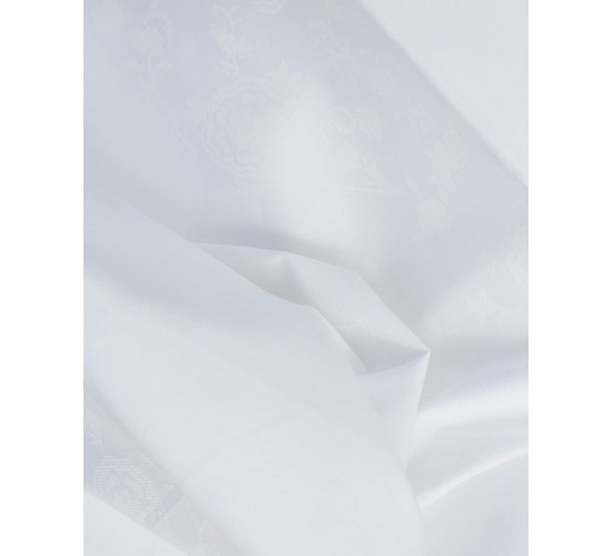 Ζακάρ πετσέτα φαγητού Renata 52x52cm Άσπρο