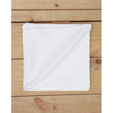 Ζακάρ πετσέτα φαγητού Renata 52x52cm Άσπρο