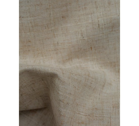 Σετ πετσέτες φαγητού με κέντημα φύλλο και αζούρ στο τελείωμα 42x42cm Μπεζ