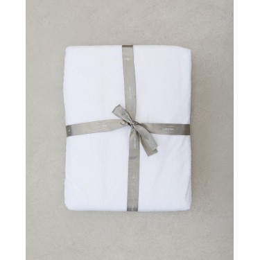 Πετσετέ αδιάβροχο επίστρωμα Madeira Ημίδιπλη (120x200 25cm) Άσπρο