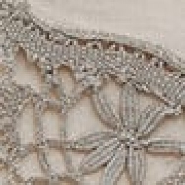 Σετ 4 τεμ Πετσέτες Φαγητού με Κισέν Δαντέλα Χειροποίητο Κέντημα Bo Maison 42x42cm Μπεζ