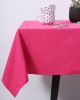 Μονόχρωμο Φούξια Τραπεζομάντηλο Panama III 4 ατόμων (140x140cm) Φούξια