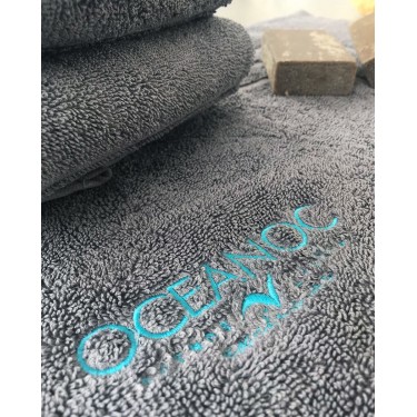 Βαμβακερό Πετσετέ Πατάκι Μπάνιου Softy 50x70cm Ανθρακί