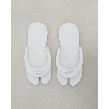 Παντόφλες Σαγιονάρες Μιας Χρήσης Πεντικιούρ Spa One Size Άσπρο