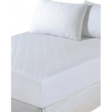 Microsilk Καπιτονέ Μαξιλαροθήκη Προστασίας Μαξιλαριού Brasil 50x70cm 50x70cm Άσπρο