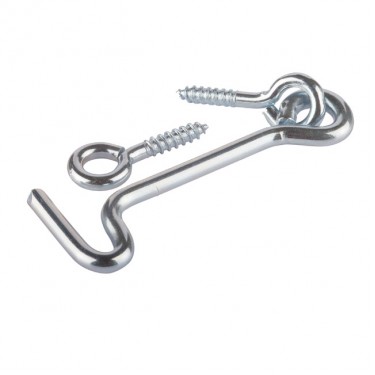 Μάνταλο Ασφαλείας Πόρτας & Βιδ. Θηλειά 250 Γαλβανιζέ Χύμα