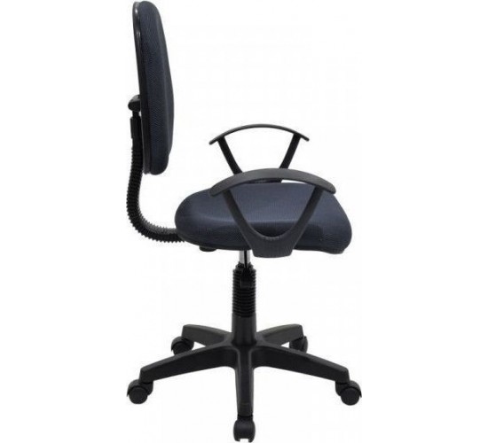 Καρέκλα Γραφείου ArteLibre ΔAΦNH Μαύρο Ύφασμα 55x48x82-94cm