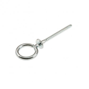 Ξυλόβιδα Θηλειά 68x41x35 Πλαστικοπ. Μαύρο 4Τμχ