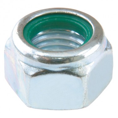 Περικόχλιο Ασφ. Με Νάιλον M12 Γαλβανιζέ DIN985