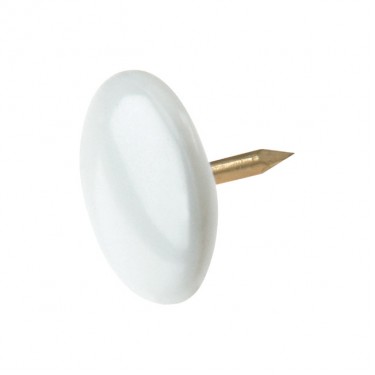 Πινέζες 30x60 Πλαστικοποιημένες Λευκές