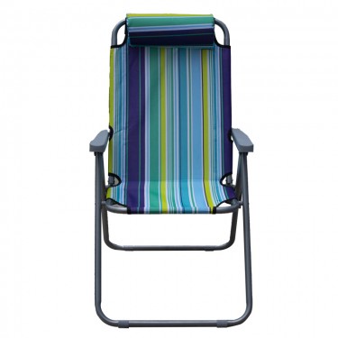 Καρέκλα Παραλίας ArteLibre Μέταλλο/Ύφασμα 36x45x90cm