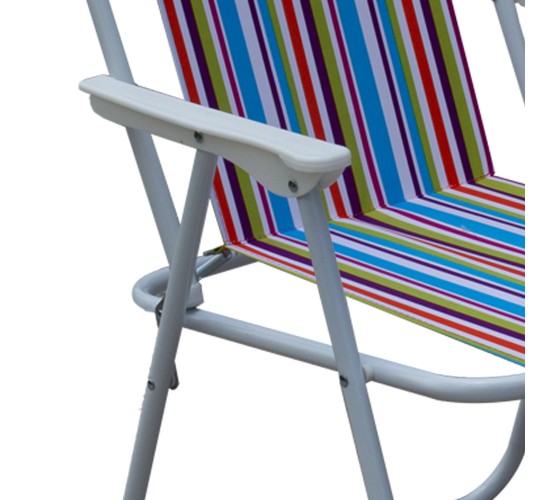 Καρέκλα Παραλίας ArteLibre Μέταλλο/Ύφασμα 63x45x81cm Σε Διάφορα Χρώματα Καρέκλα Παραλίας ArteLibre Μέταλλο/Ύφασμα 63x45x81cm Σε Διάφορα Χρώματα