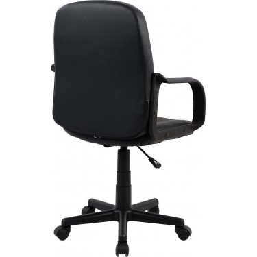 Καρέκλα Γραφείου ArteLibre ABA Μαύρο PVC 53x49x85-97cm