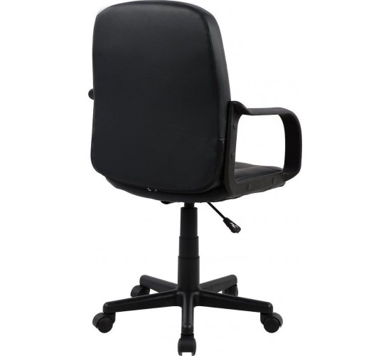Καρέκλα Γραφείου ArteLibre ABA Μαύρο PVC 53x49x85-97cm Καρέκλα Γραφείου ArteLibre ABA Μαύρο PVC 53x49x85-97cm