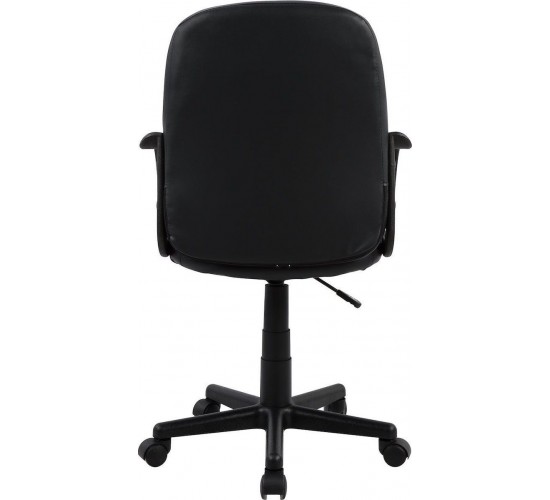 Καρέκλα Γραφείου ArteLibre ABA Μαύρο PVC 53x49x85-97cm Καρέκλα Γραφείου ArteLibre ABA Μαύρο PVC 53x49x85-97cm
