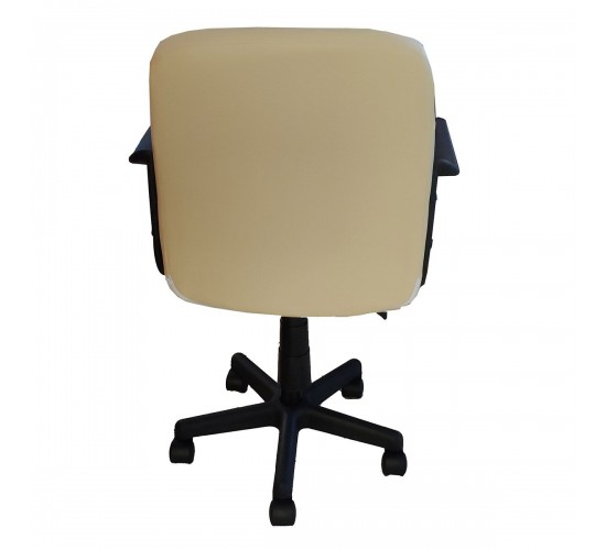 Καρέκλα Γραφείου ArteLibre ABA Μπεζ PVC 53x49x85-97cm Καρέκλα Γραφείου ArteLibre ABA Μπεζ PVC 53x49x85-97cm