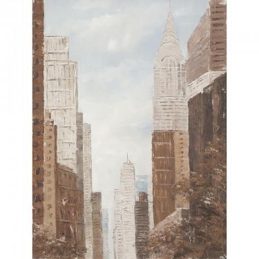  Πίνακας ArteLibre -Πόλη- Καμβάς 60x90cm