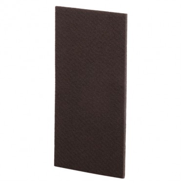Τσοχάκια Συνθετικά Αυτoκόλλητα Λεία Δάπεδα 200x100mm Καφέ