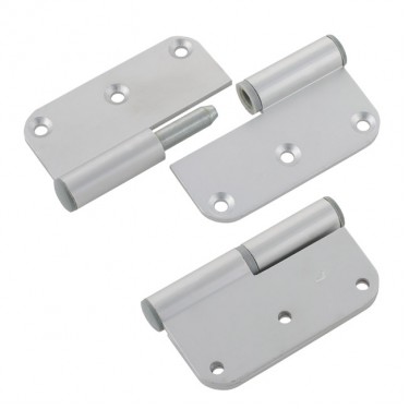 Μεντεσές Πόρτας 80x80mm Αλουμινένιος Αριστερός