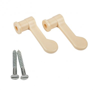 Πιαστράκι Λευκό Πλαστικό 55mm