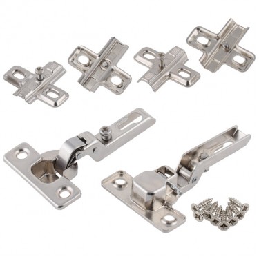 Μεντεσές Κουμπωτός Ελατήριο 26mm 95° Μισό Άνοιγμα