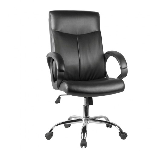 Καρέκλα Γραφείου ArteLibre MEΛITH Μαύρο PU 60x71x105-113cm