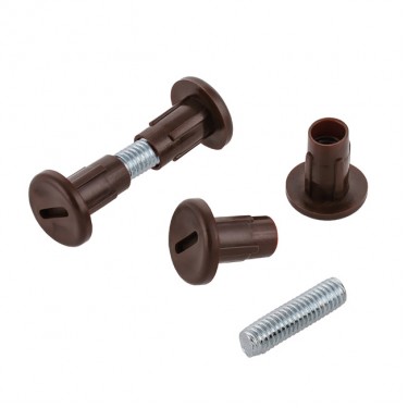 Βίδα Σύνδεσης M6x39-45mm Ατσάλι/Πλαστικό Καφέ
