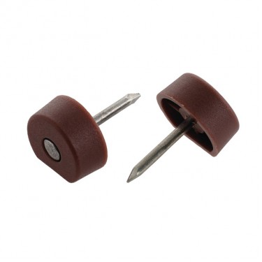 Στήριγμα Ραφιού Καφέ Πλαστικό Καρφωτό