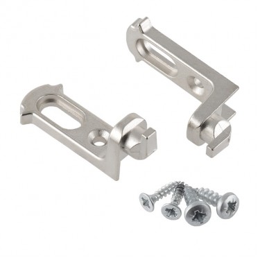 Συνδετικό Για Πίσω Μέρος Στον Τοίχο 22x14x46.5mm Νίκελ