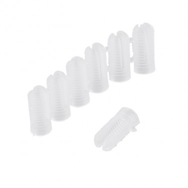 Εσωτερικό Σπείρωμα Φ5.5x13mm Λευκό Πλαστικό