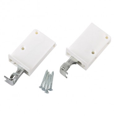 Κρεμαστικό Ντουλαπιών Στήριγμα 100kg Λευκό L/R