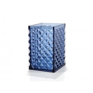 Ποτηροθήκη Μπλε/Διάφανο Πλαστικό