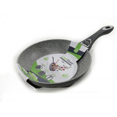 Τηγάνι Αντικολλητικό Αλουμινίου Με Επίστρωση Stone Λαβή Soft-Touch Φ20cm