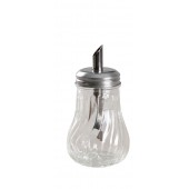 Αλατιέρα Με Δοσομετρητή Διάφανο Γυαλί 200ml