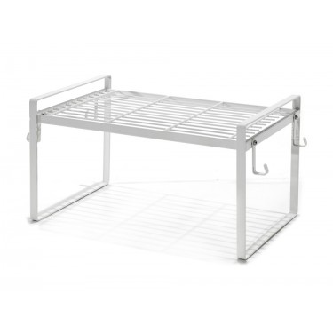 Βάση Οργάνωσης Κουζίνας 1 Ράφι Ασημί Μέταλλο 33.5x21x18cm