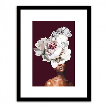 Πίνακας Σε Κορνίζα ArteLibre Πλαστικό -Γυναικεία Φιγούρα- 35x45x1.8cm